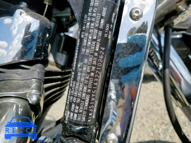 2002 SUZUKI VL1500 JS1VY51A322102624 image 9