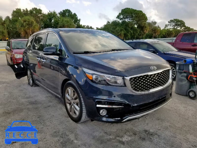 2016 KIA SEDONA SXL KNDME5C17G6182453 Bild 0