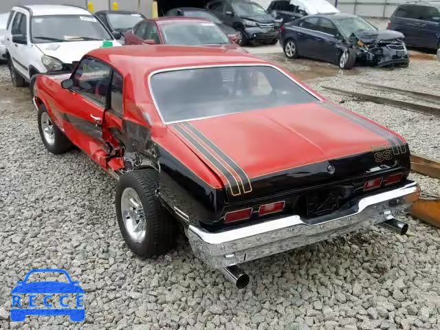 1974 CHEVROLET NOVA 1X27D4L166907 image 2