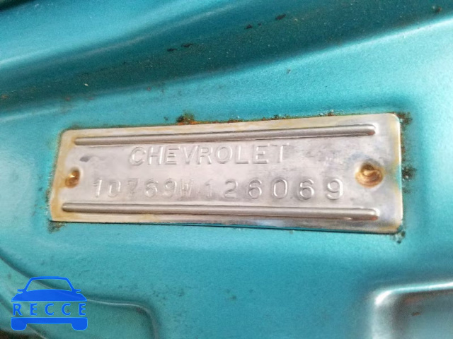 1961 CHEVROLET CORVAIR 10769W126069 зображення 9