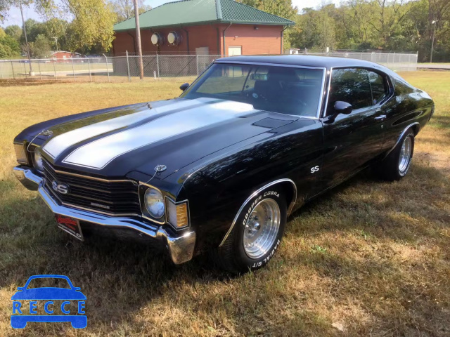 1972 CHEVROLET CHEVELL SS 1D37H2R551119 image 1