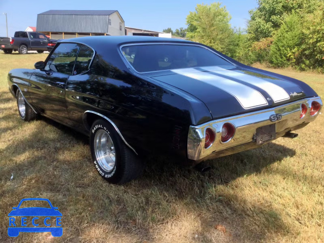 1972 CHEVROLET CHEVELL SS 1D37H2R551119 image 2