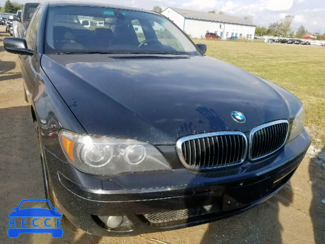 2007 BMW 750 I WBAHL835X7DT10219 image 8