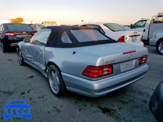 2001 MERCEDES-BENZ SL 500 WDBFA68F41F197853 зображення 2