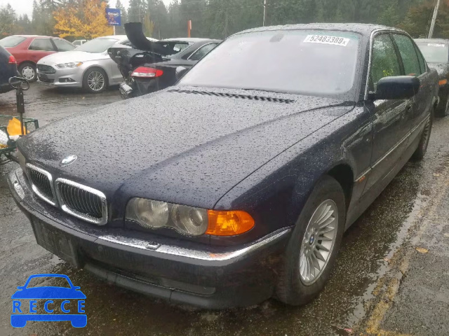 2000 BMW 750 IL WBAGJ0341YDD73823 image 1