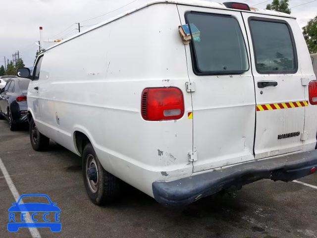 2001 DODGE RAM VAN B3 2B7LB31Z71K527426 image 2