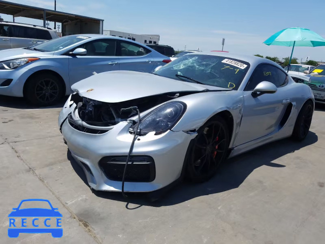 2016 PORSCHE CAYMAN GT4 WP0AC2A8XGK191114 Bild 1