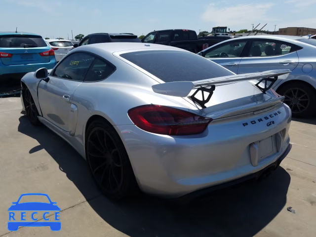 2016 PORSCHE CAYMAN GT4 WP0AC2A8XGK191114 Bild 2