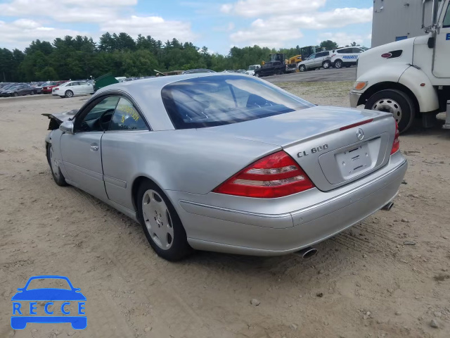 2001 MERCEDES-BENZ CL 600 WDBPJ78J71A015199 image 2