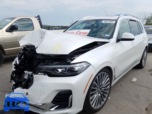 2020 BMW X7 XDRIVE4 5UXCW2C07L9B46898 Bild 1