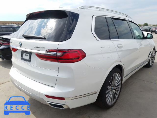 2020 BMW X7 XDRIVE4 5UXCW2C07L9B46898 Bild 3