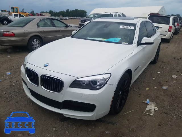 2014 BMW 750 LXI WBAYF8C51ED652811 image 1