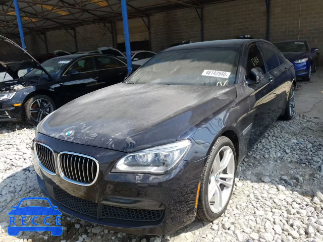 2014 BMW 750 LXI WBAYF8C51ED652985 image 1