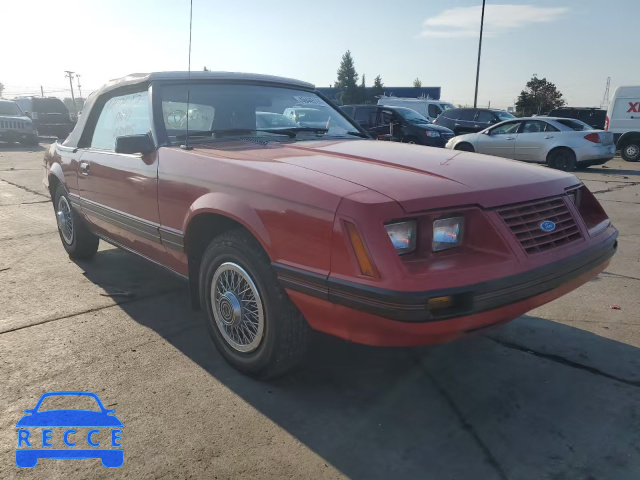 1984 FORD MUSTANG GL 1FABP2733EF230805 image 0