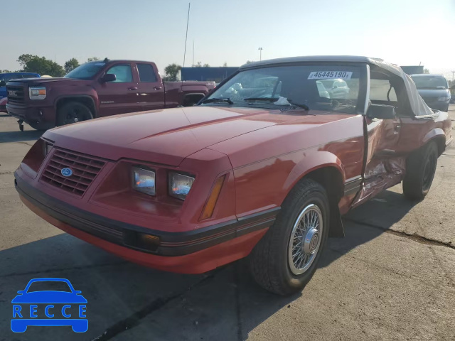 1984 FORD MUSTANG GL 1FABP2733EF230805 image 1