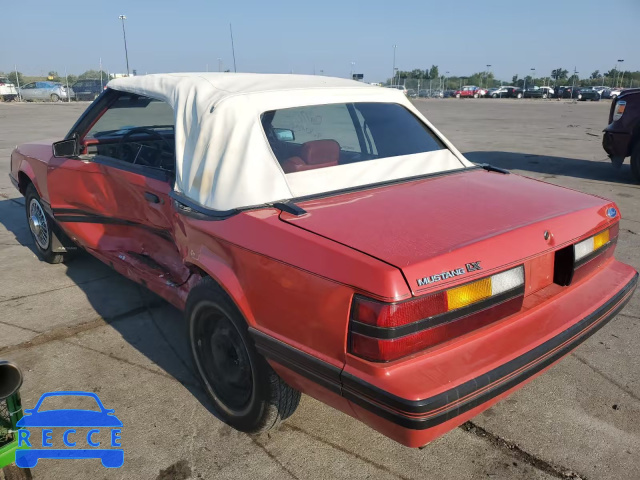 1984 FORD MUSTANG GL 1FABP2733EF230805 image 2