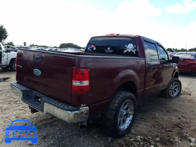 2004 FORD F150 CREW 1FTPW12534KB85036 зображення 3