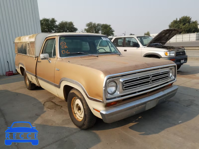 1972 DODGE 100 D14AF2U598924 image 0