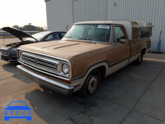 1972 DODGE 100 D14AF2U598924 image 1