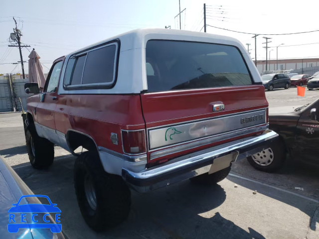 1985 CHEVROLET BLAZER K10 1G8EK18LXFF117847 зображення 2