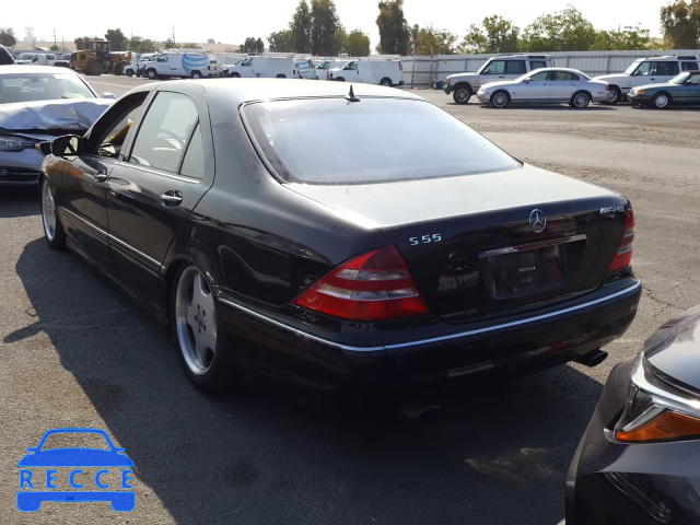 2001 MERCEDES-BENZ S 55 AMG WDBNG73JX1A205205 image 2
