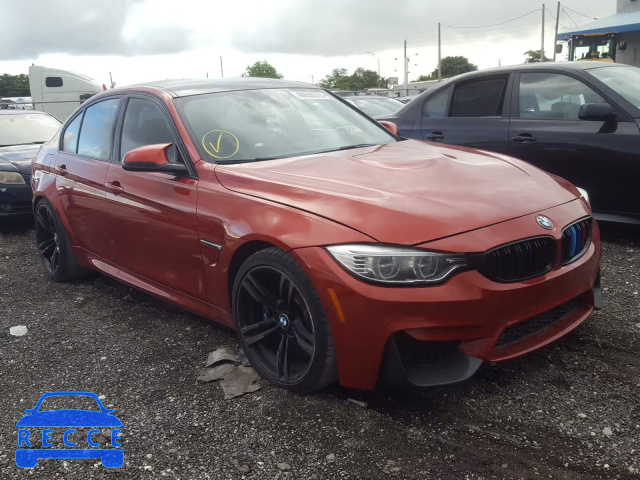 2015 BMW M3 WBS3C9C54FJ276256 image 0