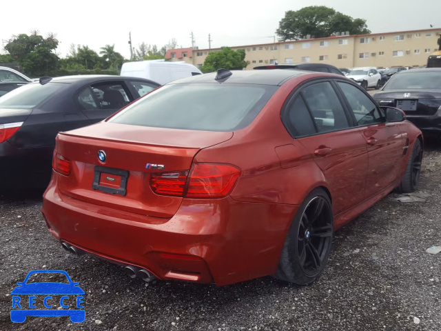 2015 BMW M3 WBS3C9C54FJ276256 Bild 3