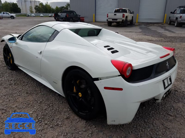 2015 FERRARI 458 SPIDER ZFF68NHA6F0205121 image 2