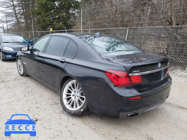 2014 BMW 740 LXI WBAYF4C51ED282193 image 2