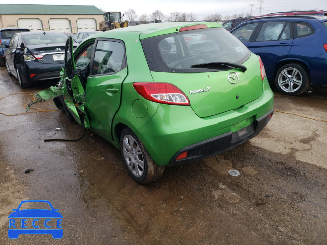 2013 MAZDA 2 JM1DE1KYXD0156967 зображення 2