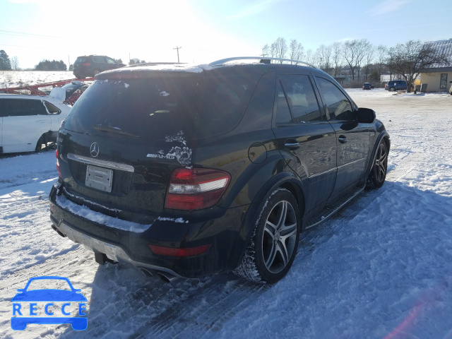 2009 MERCEDES-BENZ ML 63 AMG 4JGBB77E89A458580 зображення 3