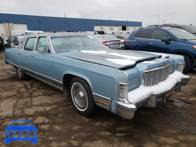 1975 LINCOLN CONTINENTL 5Y82A901621 зображення 0