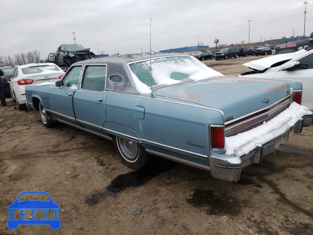 1975 LINCOLN CONTINENTL 5Y82A901621 зображення 2