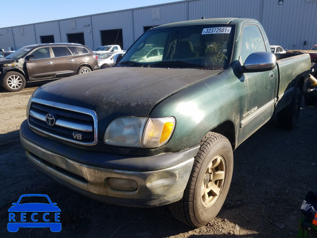 2002 TOYOTA TUNDRA SR5 5TBKT44132S256703 image 1