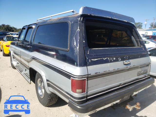 1989 CHEVROLET SUBURBAN R 1GNER16K2KF141377 зображення 2