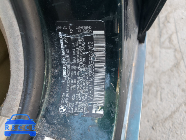 1995 BMW 525 IT AUT WBAHJ6323SGD24702 image 9