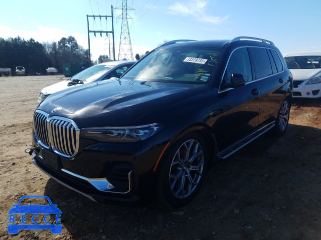 2020 BMW X7 XDRIVE4 5UXCW2C00L9B06890 image 1