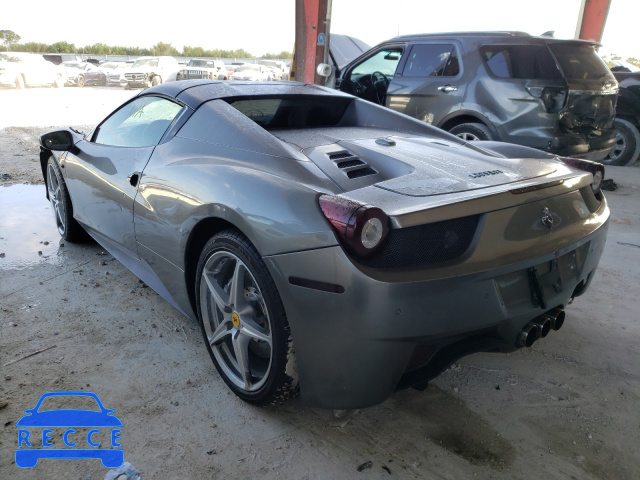 2013 FERRARI 458 SPIDER ZFF68NHA7D0190349 Bild 2