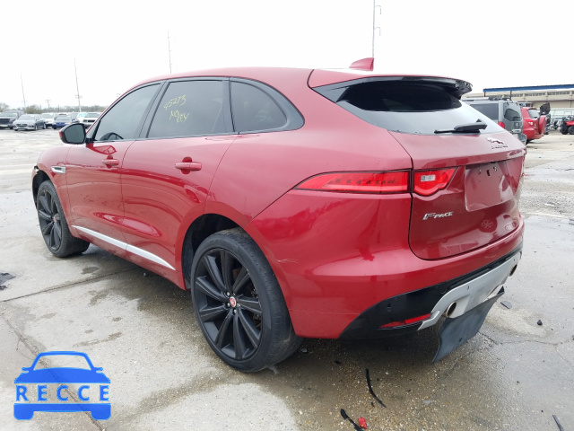 2017 JAGUAR F-PACE PRE SADCJ2BV8HA066076 зображення 2