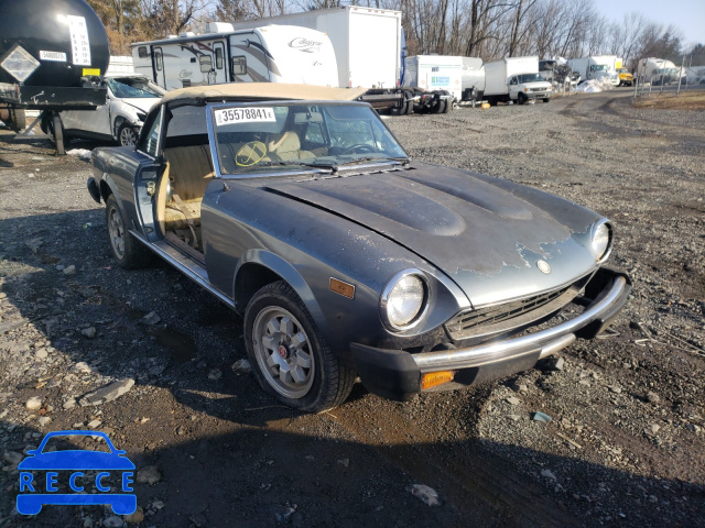 1982 FIAT 124 SPIDER ZFAAS00B0C5002345 image 0