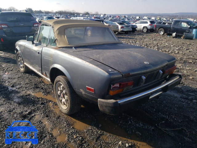 1982 FIAT 124 SPIDER ZFAAS00B0C5002345 зображення 2