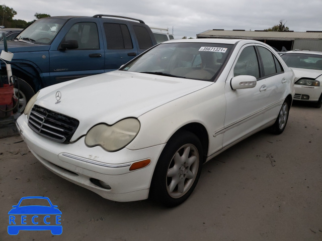 2002 MERCEDES-BENZ C CLASS WDBRF64J72F185626 image 1