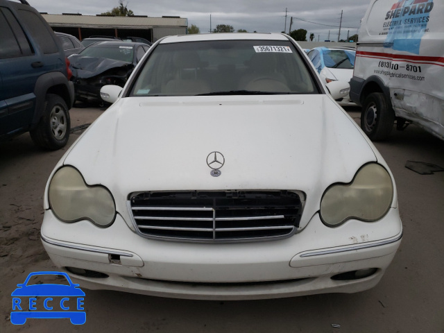 2002 MERCEDES-BENZ C CLASS WDBRF64J72F185626 image 8