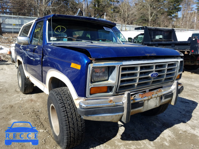 1986 FORD BRONCO U10 1FMEU15N5GLA53589 image 0