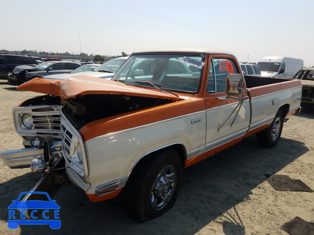 1976 DODGE D200 D24BD6S310355 зображення 1