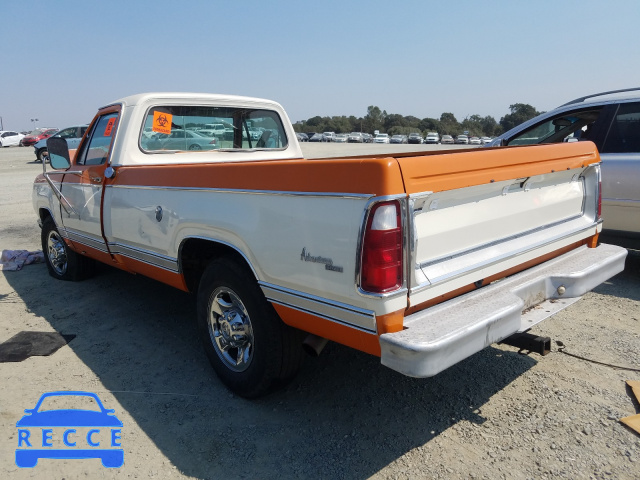 1976 DODGE D200 D24BD6S310355 зображення 2
