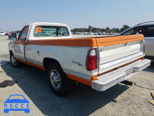 1976 DODGE D200 D24BD6S310355 image 2