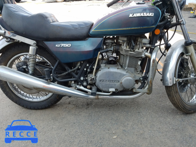 1977 KAWASAKI MOTORCYCLE KZ750B021150 зображення 6
