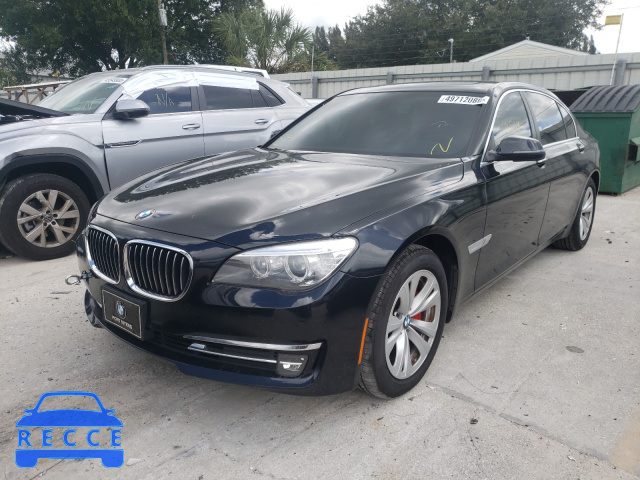 2015 BMW 740 LXI WBAYF4C53FG291753 image 1