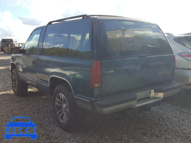 1992 CHEVROLET BLAZER K15 1GNEK18K9NJ333981 image 2